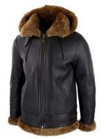 Aviator Leather Jacket - 48418 promotions