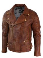 Mens Leather Biker Jacket - 83817 opportunities